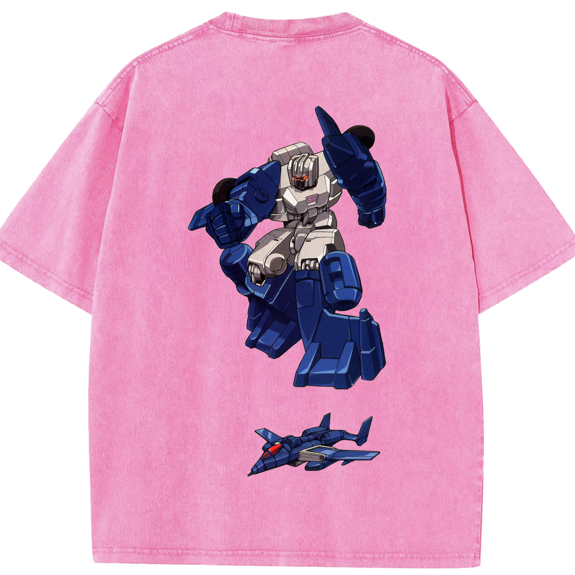 （画像用）  綿100% ヴィンテージ風 半袖Tシャツ（背面プリント）